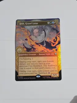 Iroh, Grand Lotus - Foil Extended Art Showcase TLA NM MTG - Image 1