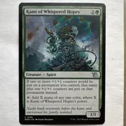 Wizards Kami of Whispered Hopes - March of the Machine Uncommon Green 196 - Image 1