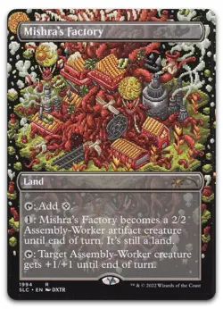 Mishra's Factory #1994 (NM) Secret Lairs 30th SLC Magic MTG - Image 1