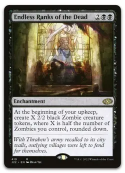 Endless Ranks of the Dead #410 (NM) Jumpstart 2022 J22 Magic MTG - Image 1