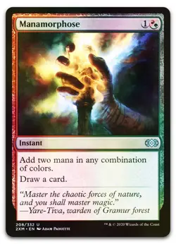 Manamorphose #208 (Foil) (NM) Double Masters 2XM Magic MTG - Image 1
