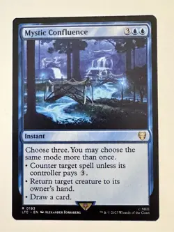 Mystic Confluence #0193 (NM) Lord of the Rings LTC Magic MTG - Image 1
