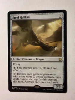 MTG - Steel Hellkite - FDN 0681 - Foundations - Rare - Magic the Gathering - Image 1