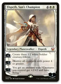 Elspeth, Sun's Champion #182 (NM) March of the Machine MOC Magic MTG - Image 1