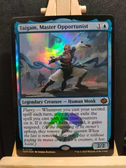 Taigam, Master Opportunist FOIL - Tarkir Dragonstorm Mythic - NM (see pics) MTG - Image 1