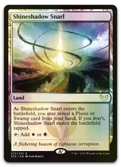 Shineshadow Snarl #272 (Foil) (NM) Strixhaven STX Magic MTG - Image 1