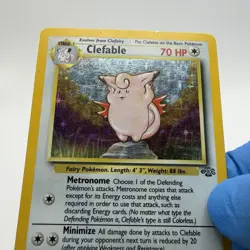 Pokemon TCG Clefable Jungle 1/64 Holo Unlimited Holo Rare - Image 2