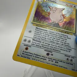 Pokemon TCG Clefable Jungle 1/64 Holo Unlimited Holo Rare - Image 3