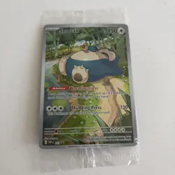 SEALED Snorlax SVP 051 EN - Pokemon Scarlet & Violet Black Star Promo 151 ETB - Image 1