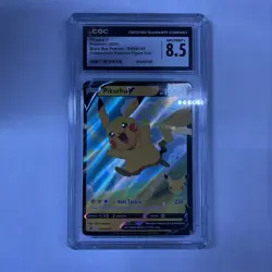 Pokemon Pikachu V SWSH143 Sword & Shield Promo Holo CGC 8.5 English - Image 1