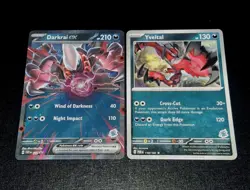 Pokemon TCG Darkrai ex SVP 110 Black Star Promo BA Stamped Foil + Bonus Promo - Image 2