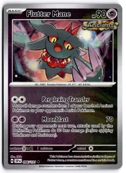 Pokemon TCG Flutter Mane 096/191 SV08: Surging Sparks Uncommon Reverse Holo - Image 1