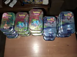 Lot Of 17 Factory Sealed Pokemon Kanto Friends Mini Tins D21, Fast Shipping - Image 1