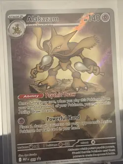 Pokemon TCG Alakazam Black Star Promo 009 - Image 1