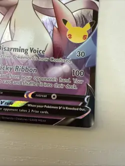 Pokemon TCG Dark Sylveon V SWSH134 Full Art Black Star Promo Rare Holo NM - Image 4