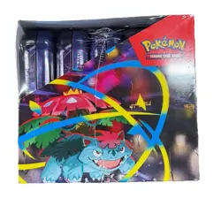 Pokemon MEGA HEROES Mini Tin Display (10 Tins) Factory Sealed - Image 1