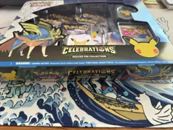 Pokemon TCG - Celebrations Zacian LV. X Deluxe Pin Collection Box Factory Sealed 820650809422 - Image 2