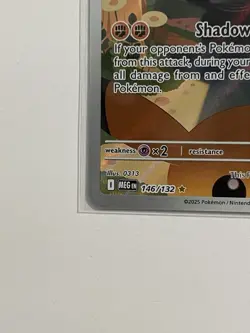 Marshadow 146/132 - Me01: Mega Evolution Full Art IR Holo - Pokemon TCG - Image 5