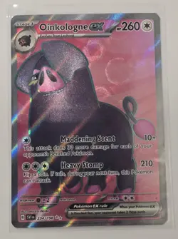 Pokemon TCG Oinkologne ex 234/198 Scarlet & Violet 2023 NM - Image 2
