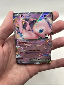 151/165 Mew ex Prize Pack Series 5 Stamped Pokemon TCG 151 Holo - Image 3
