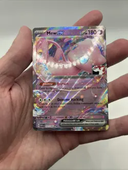151/165 Mew ex Prize Pack Series 5 Stamped Pokemon TCG 151 Holo - Image 4