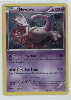 Mewtwo (Cosmos Holo) Holo Pokemon XY Black Star Promo #XY101 - Image 1