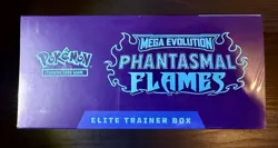 Pokemon TCG Mega Evolution Phantasmal Flames Elite Trainer Box ETB - Image 3