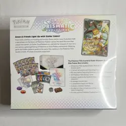Pokemon Scarlet & Violet Prismatic Evolutions Elite Trainer Box Eevee Booster - Image 2