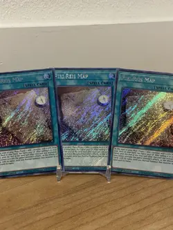 Yugioh - Piri Reis Map Secret Rare Playset - BROL-EN023 - Image 1