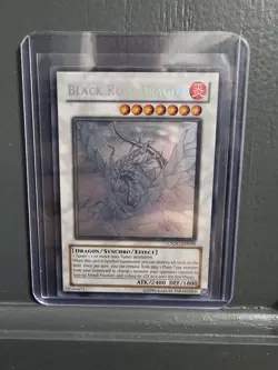 Black Rose Dragon (Ghost Rare) CSOC-EN039 Crossroads of Chaos Unlimited - Image 1