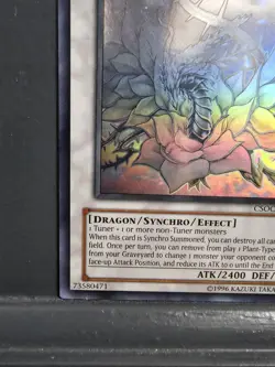 Black Rose Dragon (Ghost Rare) CSOC-EN039 Crossroads of Chaos Unlimited - Image 5