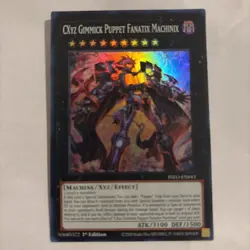 CXyz Gimmick Puppet Fanatix Machinix - INFO-EN043 - Super Rare - 1st Edition LP - Image 1