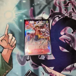 One Piece Day Dallas 2025 Monkey D. Luffy Promo Card ST10-006 English - Image 1