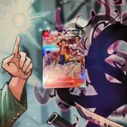 One Piece Day Dallas 2025 Monkey D. Luffy Promo Card ST10-006 English - Image 2