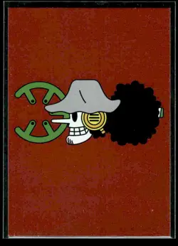 Panini One Piece Treasure Box Red-Haired Pirates Jolly Roger #64 NM - Image 1