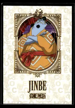 Panini One Piece Treasure Box Jinbe #10 Near Mint or Better - Image 1