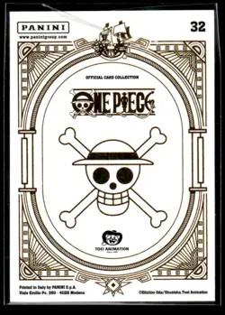 Panini One Piece Treasure Box Roronoa Zoro Chibi #32 NM - Image 2
