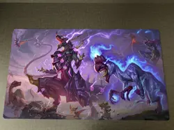 WVICM CCG Playmat Ultimate Conductor Tyranno TCG Trading Card Game Mat & Bag - Image 1