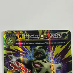 🔥 M Tyranitar EX 92/98 XY Ancient Origins Ultra Rare Full Art Pokemon Card NM - Image 3