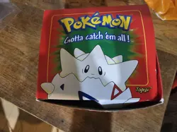 Pokemon Togepi 1999 23K Gold Plated Trading Card Original Packaging Red - Image 1