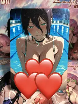 Non-Holo Beautiful Waifu Card Goddess Story CCG Anime Waifu Double Sided - Image 1
