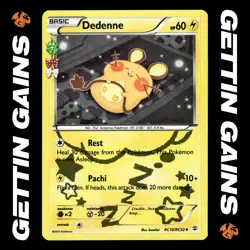 Dedenne - RC10/RC32 - Radiant Collection - Generations - Pokemon Card - VLP - Image 1