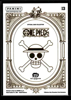 Panini One Piece Treasure Box Nami Power Card #13 Near Mint or Better - Image 2