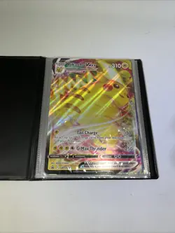 Pokemon Sword And Shield Six Page Jumbo Card Binder W/12 Oversized Cards #ML - Image 3