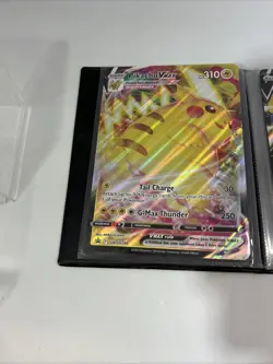 Pokemon Sword And Shield Six Page Jumbo Card Binder W/12 Oversized Cards #ML - Image 4