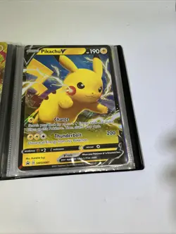 Pokemon Sword And Shield Six Page Jumbo Card Binder W/12 Oversized Cards #ML - Image 5