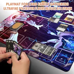 NEW Pokemon Playmat with Card Zones Free Bag Rubber Playmat Compatible Pokemon - Image 5