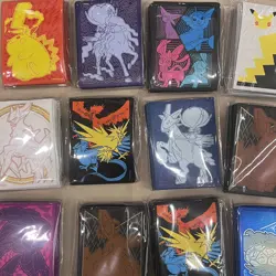 Pokemon TCG Card Sleeves ETB Box New Sleeves Lot Of 12 Mixed Packs - RARE - Image 2