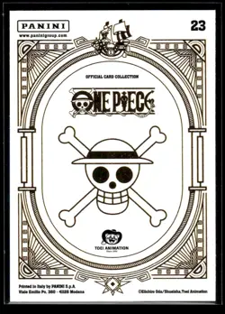 Panini One Piece Treasure Box Nami Treasure Card #23 Near Mint or Better - Image 2