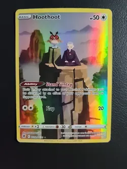 Hoothoot - TG12/TG30 - Astral Radiance Trainer Gallery Pokemon Card - LP - Image 1